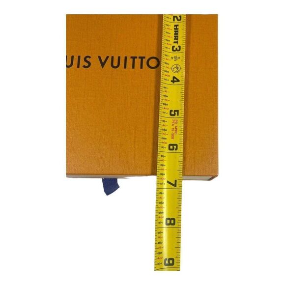 Louis Vuitton Authentic Empty Gift Box6.75x6.75x3 Purse Wallet Drawer Style Ora - Picture 8 of 9